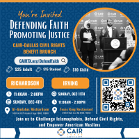 Defending Faith & Justice - CAIR-Dallas Benefit Brunch